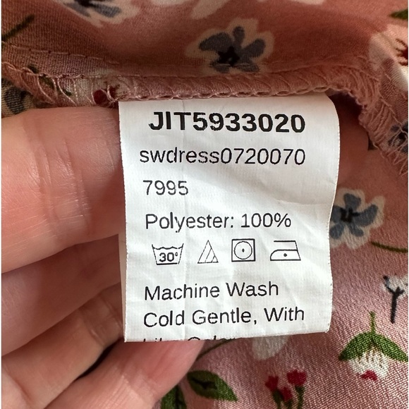 🌼3/$15🌼 Shein floral dress size Large ✔️ - Picture 10 of 10